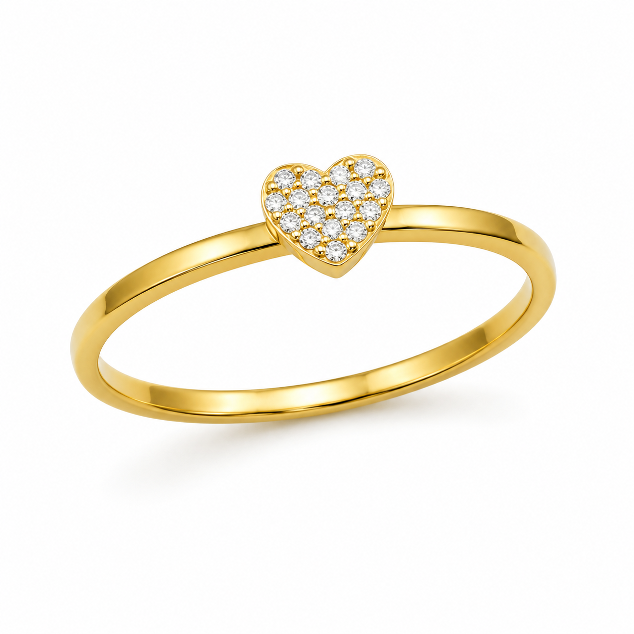 Minimal Studded Heart
